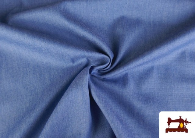 Acheter Tissu Jean Uni Denim Fin