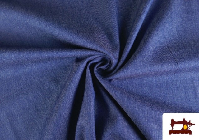 Tissu Jean Uni Denim Fin