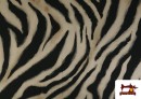 Acheter Tissu Jersey Viscose Imprimé Zèbre