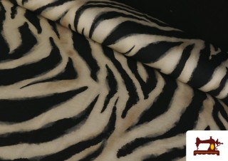 Tissu Jersey Viscose Imprimé Zèbre