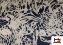 Acheter Tissu Crêpe Satin Imprimé Animal