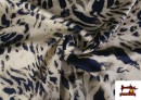 Vente en ligne de Tissu Crêpe Satin Imprimé Animal