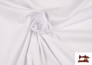 Vente de Tissu Pièce de Popeline de 25 Mètres - Rouleau de Tissu couleur Blanc