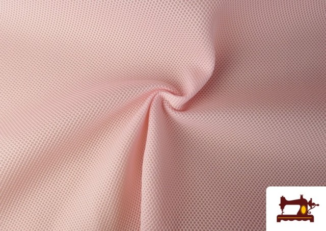 Tissu en Filet 3D pour Sacs à Dos et Décoration couleur Rose pâle