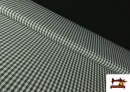 Acheter en ligne Tissu avec Carreaux Vichy en Coton 100% couleur Vert Bouteille