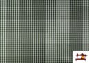 Vente en ligne de Tissu avec Carreaux Vichy en Coton 100% couleur Vert Bouteille