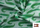 Vente en ligne de Tissu Coton Imprimé Crocodiles
