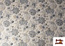 Acheter Tissu Coton Imprimé Classique Floral Cachemire