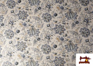 Acheter Tissu Coton Imprimé Classique Floral Cachemire