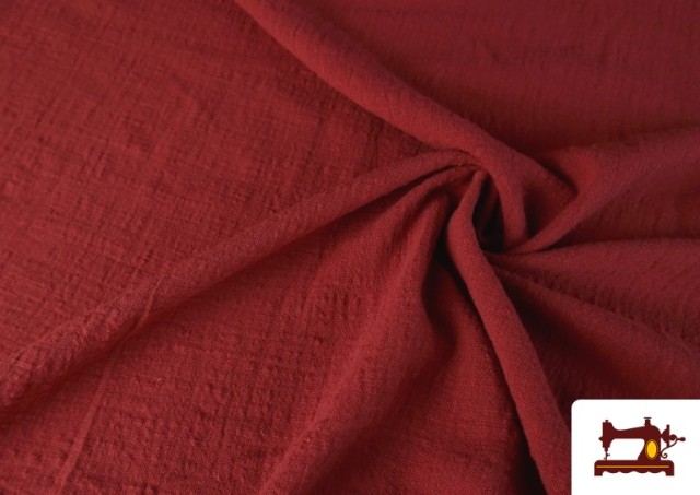 Vente de Tissu Coton 100% Lavé 130cm de Largeur couleur Tuile