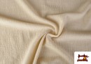 Acheter Tissu Coton 100% Lavé 130cm de Largeur couleur Beige