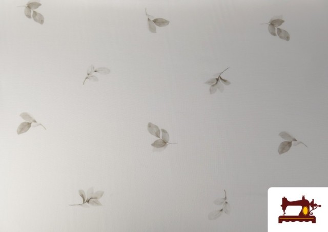 Acheter Tissu Rideaux Imprimé Feuilles Douces