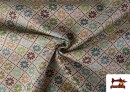 Acheter en ligne Tissu Gobelin Floral Géométrique