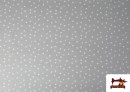Vente en ligne de Tissu Coton Petites Étoiles Colorées couleur Gris
