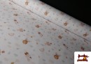 Tissu Piqué Coton Animaux Enfant