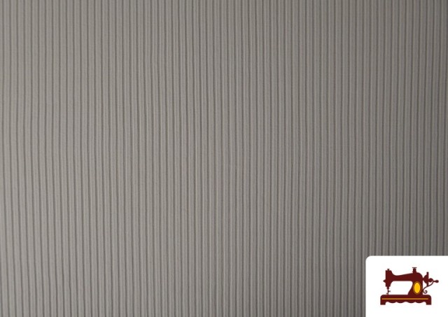 Vente en ligne de Maille Côtelée Pour Vêtements couleur Blanc