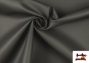Vente en ligne de Tissu en Cuir Synthétique de Couleurs Eco couleur Gris