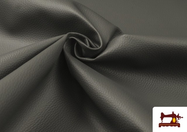 Tissu en Cuir Synthétique de Couleurs - Pièce 20 Mètres couleur Gris