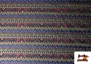 Acheter Tissu Jacquard Tissé Ethnique à Cenefas