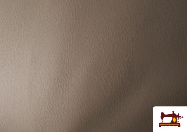 Vente de Tissu en Cuir Synthétique de Couleurs Eco couleur Beige
