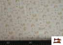Acheter en ligne Tissu Mousseline Arc-en-ciel Enfant