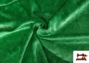 Tissu en Velours Économique couleur Vert