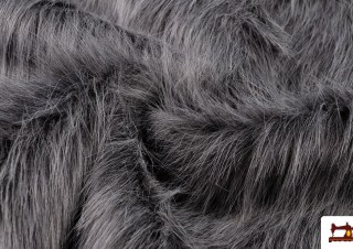 Vente de Tissu à Poil Simili Marmotte Naturel Gris Vente de Tissu à Poil Simili Marmotte Naturel Gris